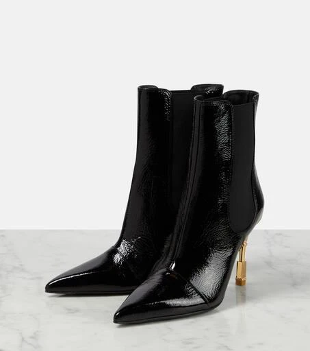 Balmain Patent leather ankle boots 5