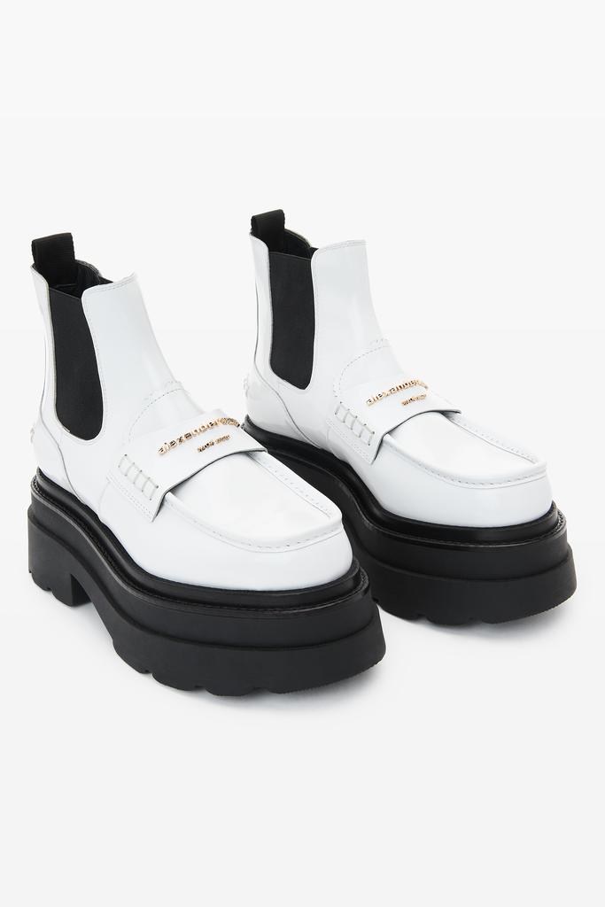 ALEXANDER WANG CARTER プラットフォーム ローファー［ CARTER PLATFORM LOAFER IN LEATHER in BLACK | alexanderwang®