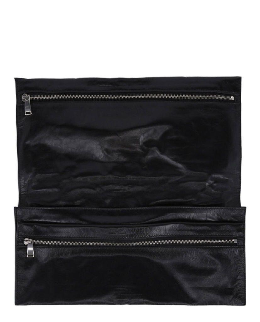 Bottega Veneta Leather Bi-Fold Clutch Bag