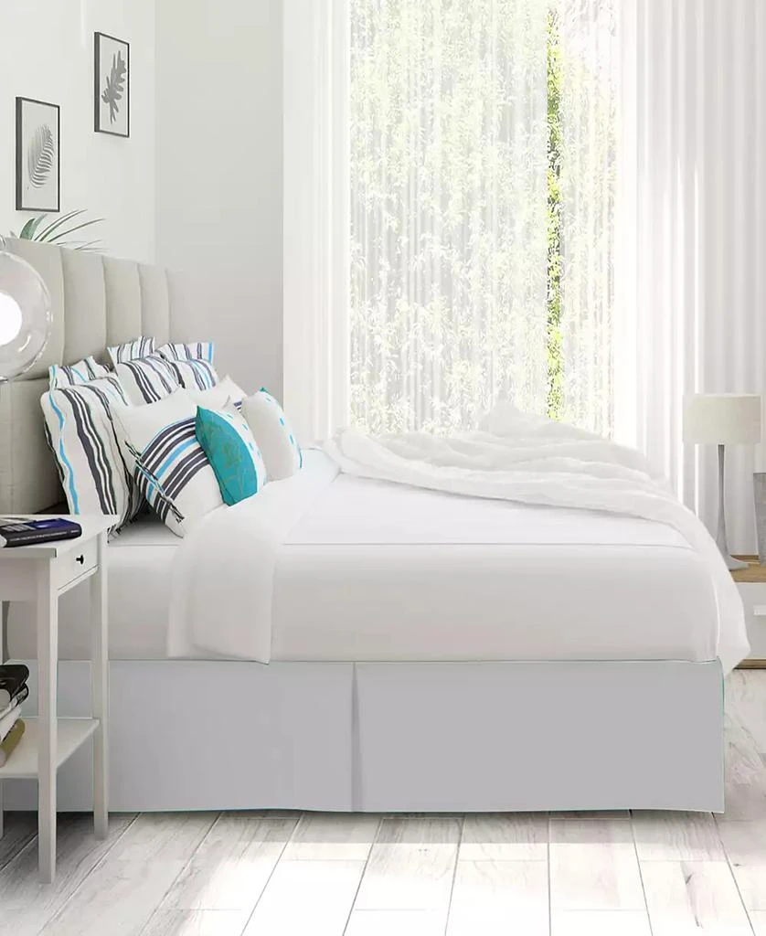 Nestl Premium 14" Tailored Drop Bedskirt, Queen 4