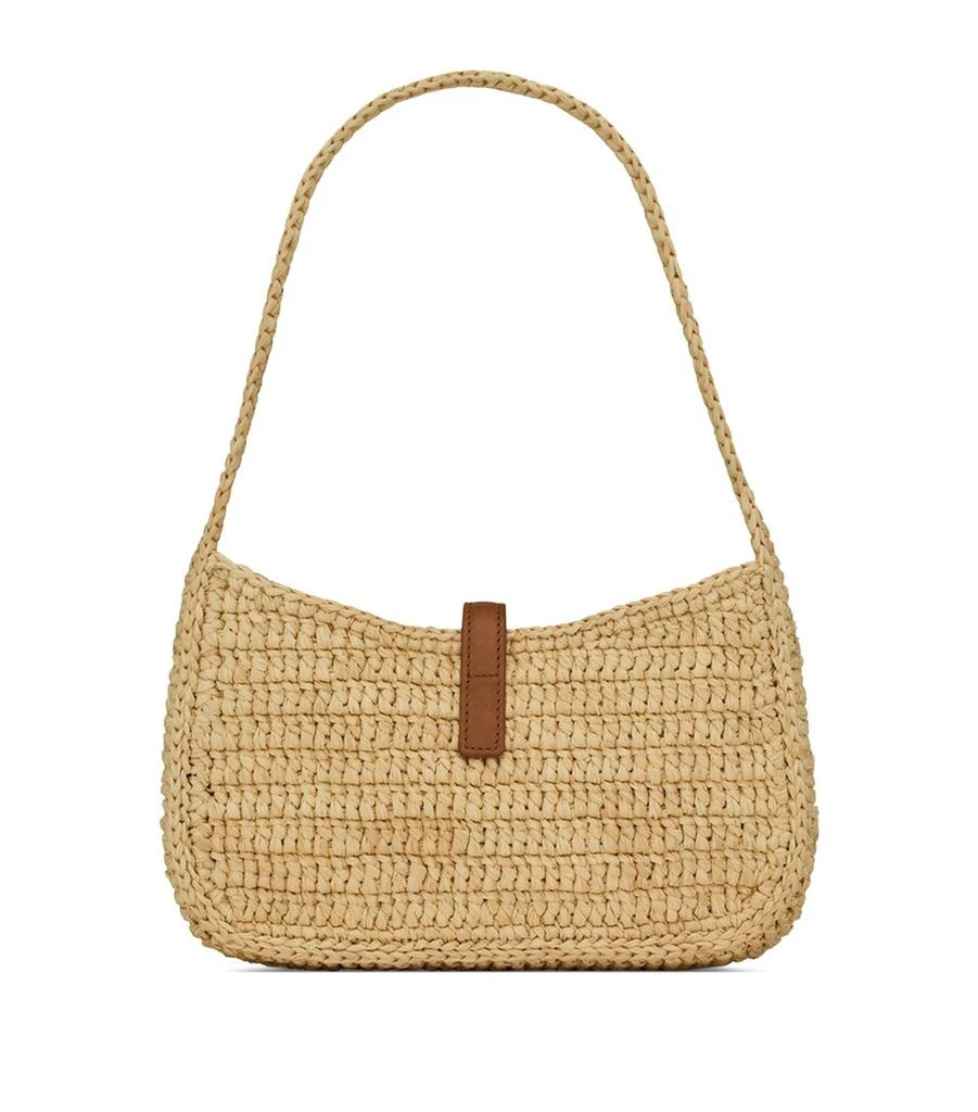 Yves Saint Laurent Le 5 à 7 Raffia Shoulder Bag 2