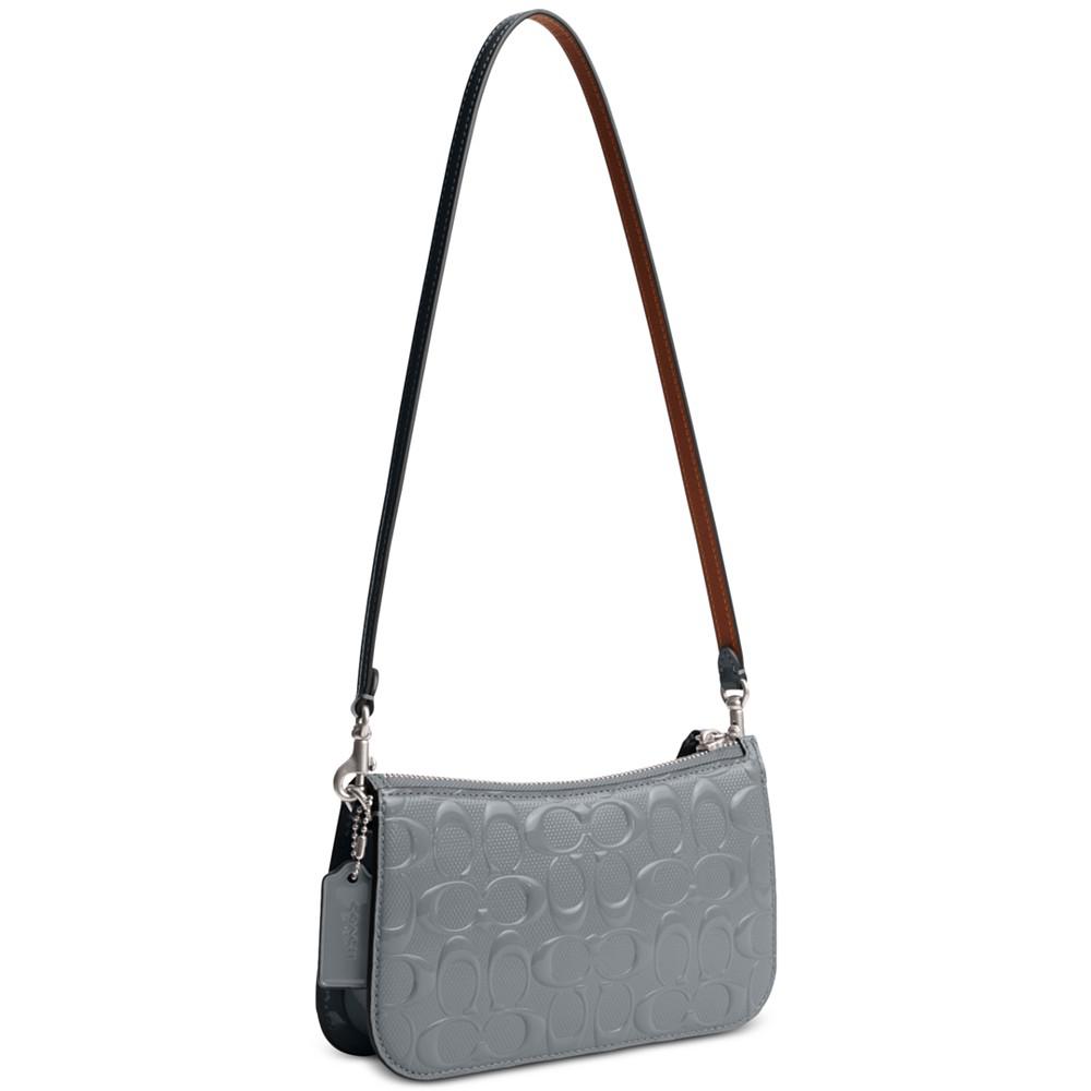 COACH Signature Patent Leather Small Penn