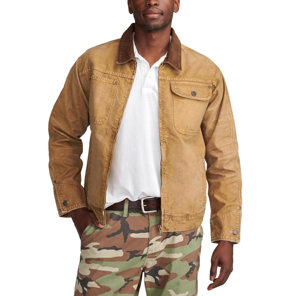 Lucky Brand Corduroy Collar Trucker Jacket