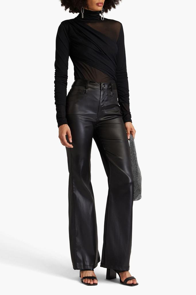 GAUGE81 Athy faux leather flared pants