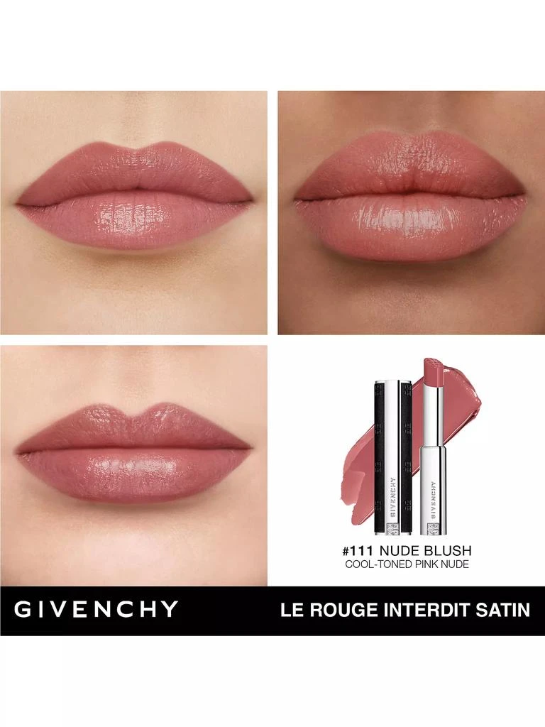 Givenchy Le Rouge Interdit Satin Hydrating Lipstick 3