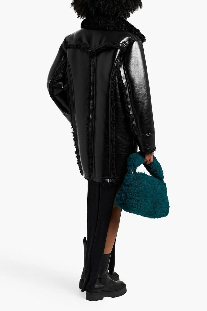 STAND STUDIO Ramona faux shearling jacket 3