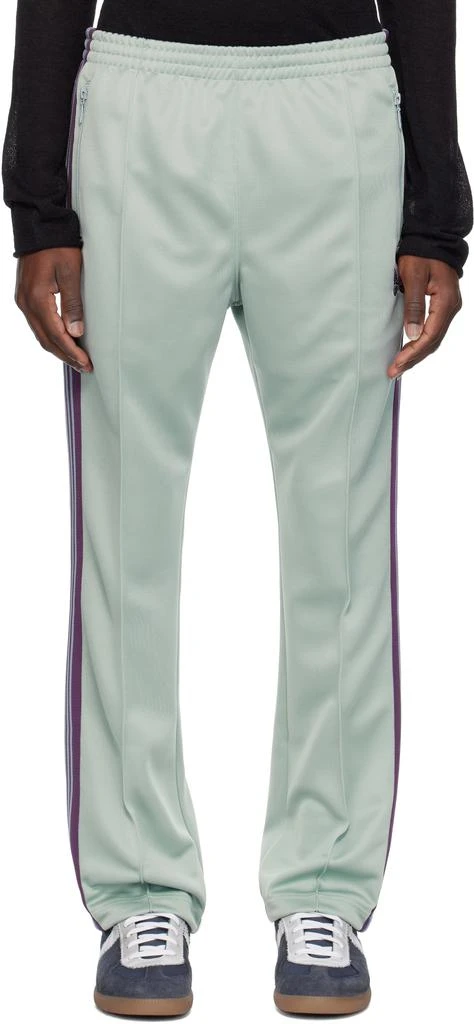 Needles Green Narrow Track Pants 1