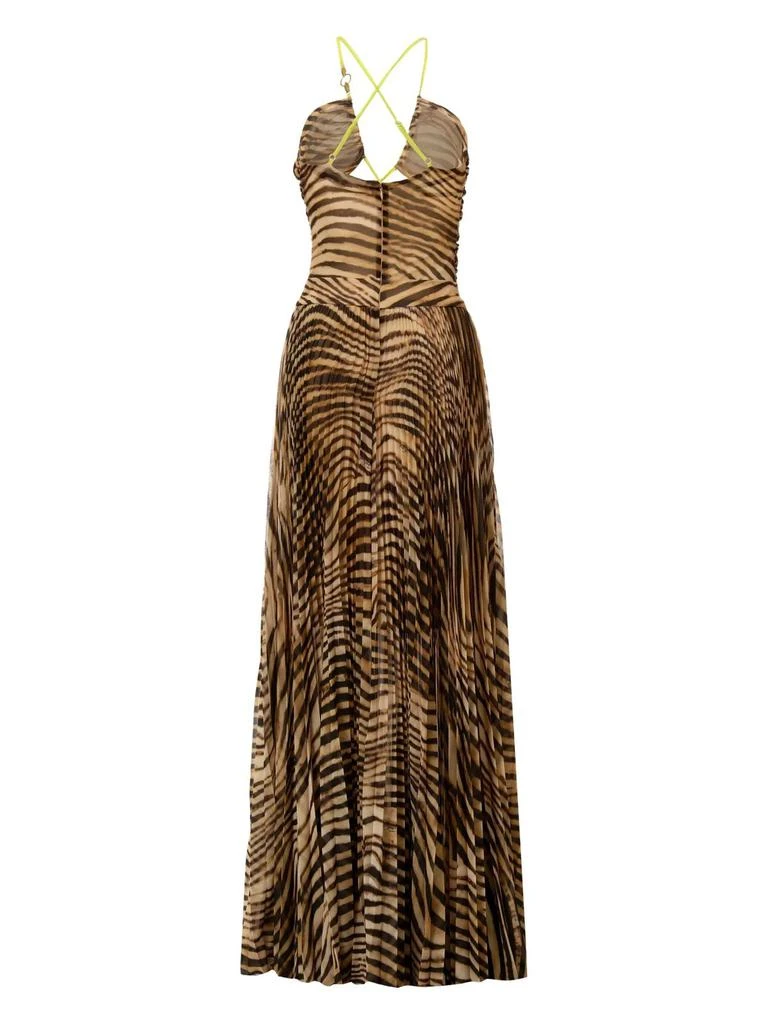 Just Cavalli Zebra Printed V-Neck Maxi Dress  On Sale Now with Up to 49%  Off | Discover Exclusive Deals & Savings at BeyondStyle  Authentic Just  Cavalli dresses|adult|clothing|apparel & accessories|women with