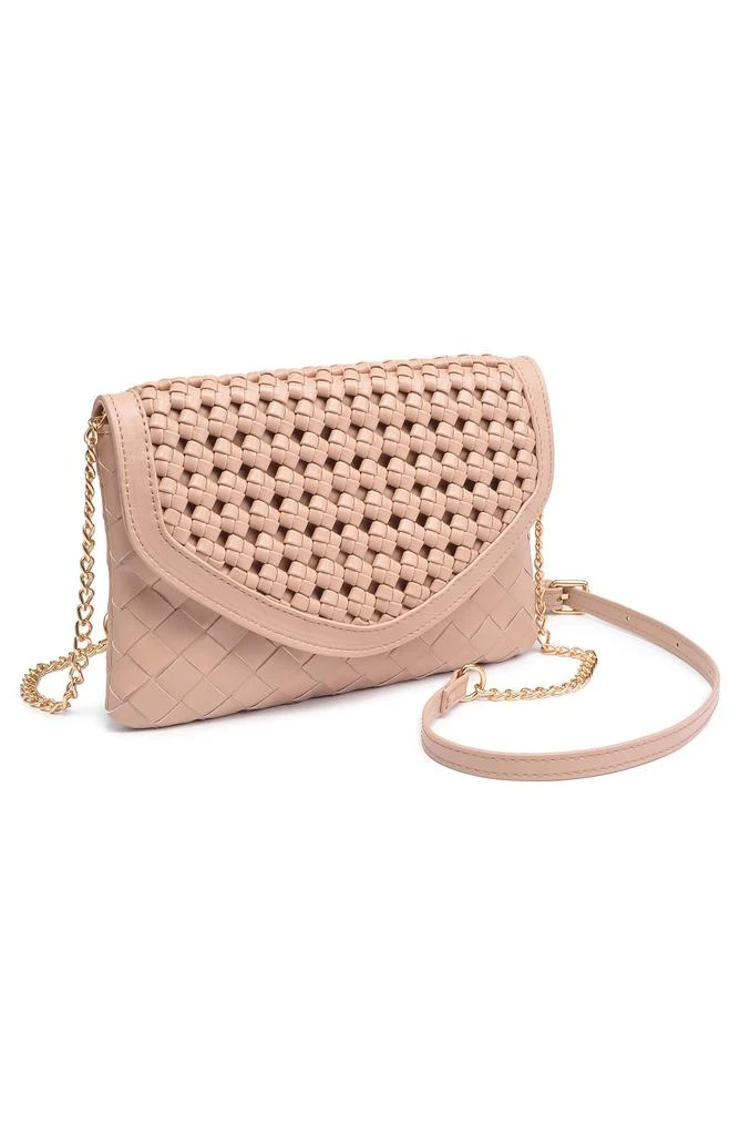 URBAN EXPRESSIONS HANDBAGS Woven Flap Crossbody Bag 3