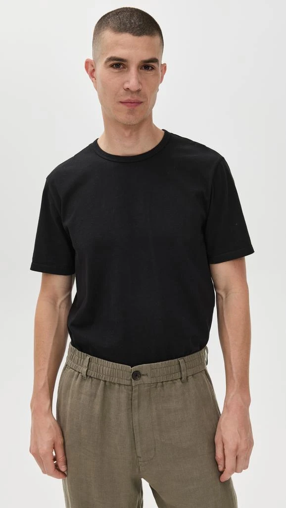 Vince Garment Dye Short Sleeve Crew Tee 1