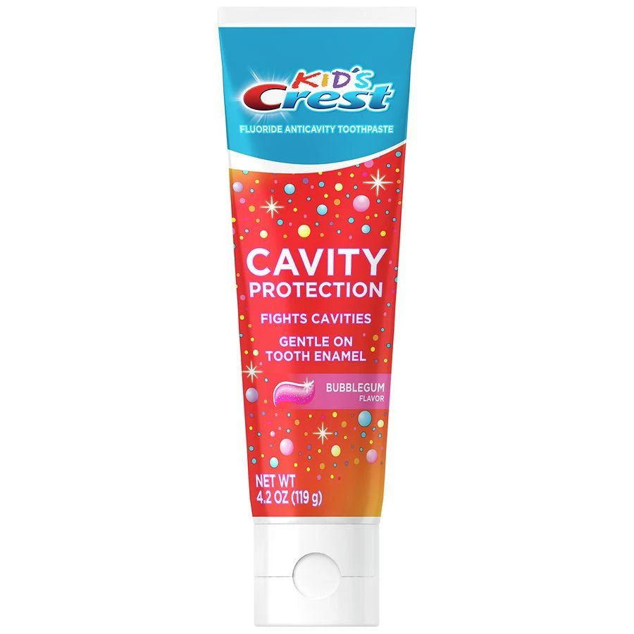 Crest Kids Cavity Protection Toothpaste, Gel Formula Bubblegum 6