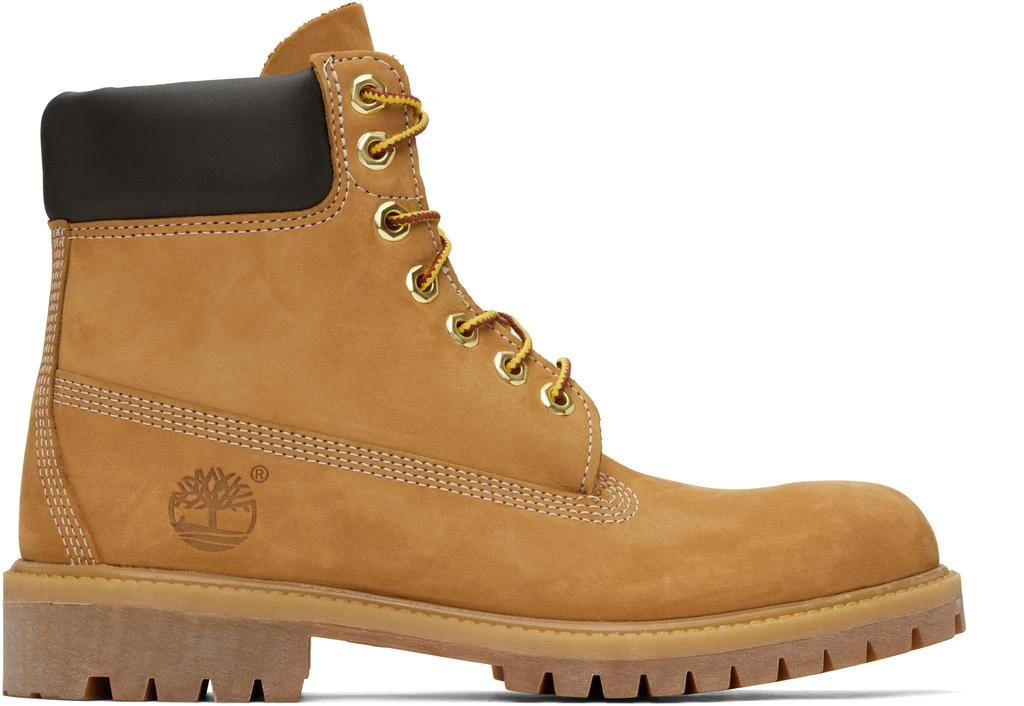 Timberland Tan Premium 6-Inch Waterproof Boots 1