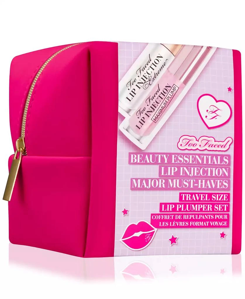 Too Faced 2-Pc. Beauty Essentials Lip Injection Major Must-Haves Lip Plumper Set 3