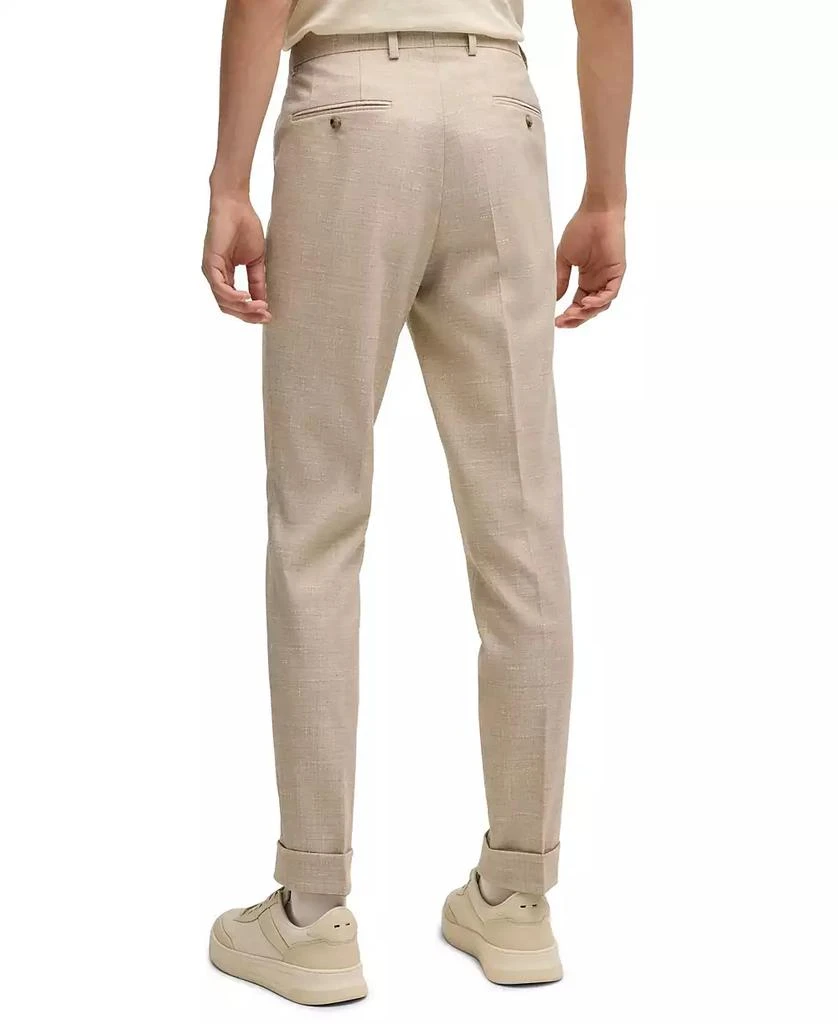 Hugo Boss Men's Patterned Tweed Two-Piece Suit 6