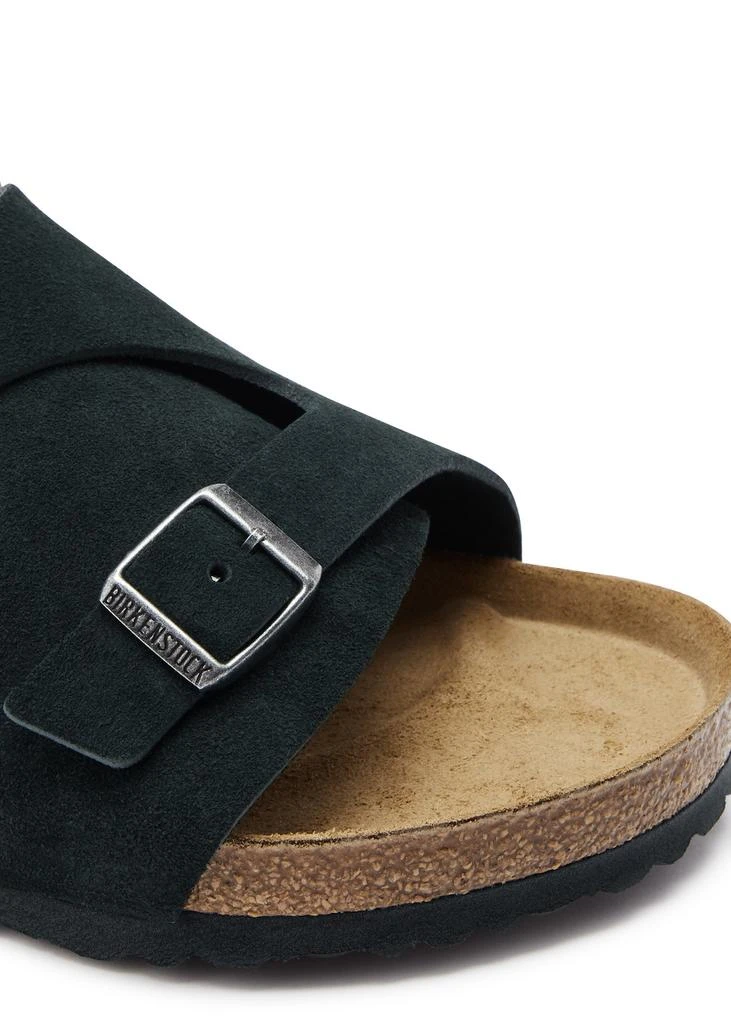 Birkenstock Zürich suede sliders 3
