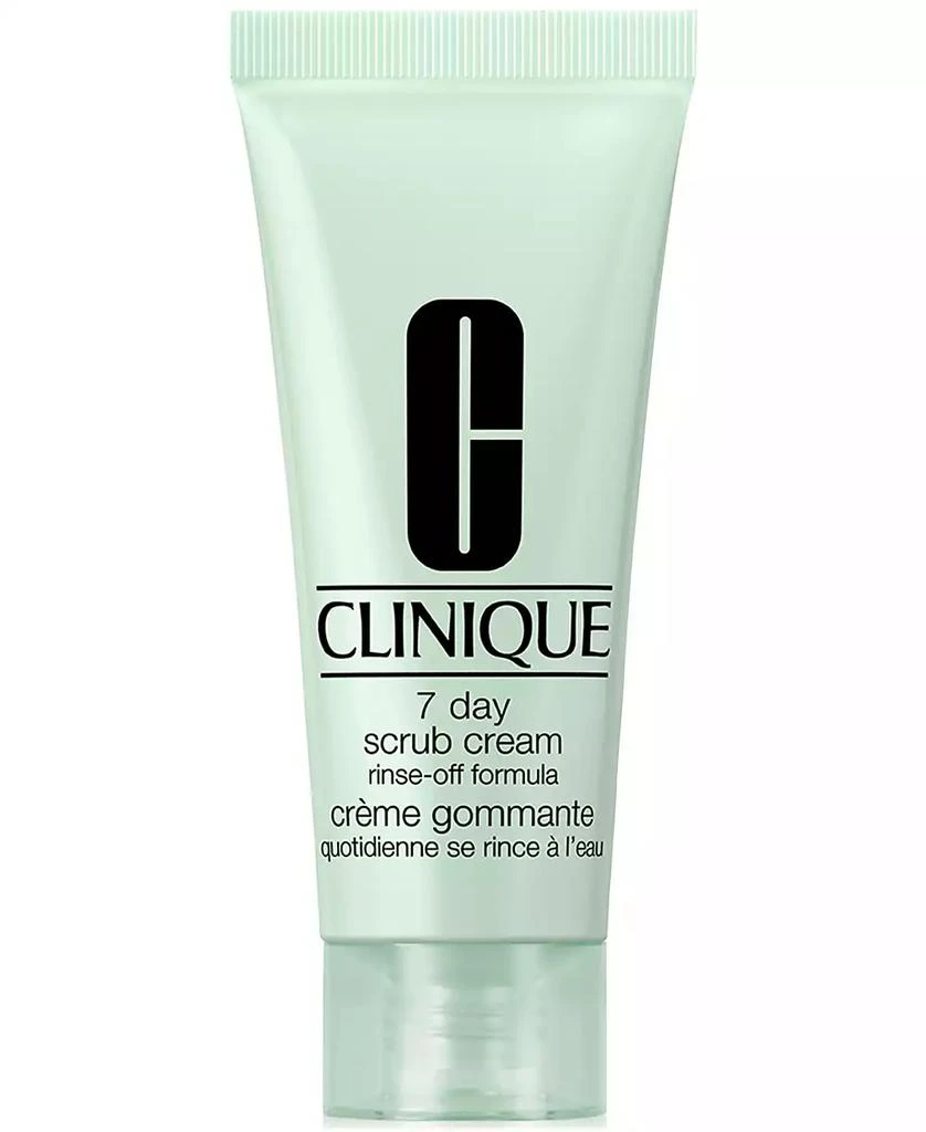 Clinique 7 Day Face Scrub Cream Rinse-Off Formula, 3.4 oz. 1