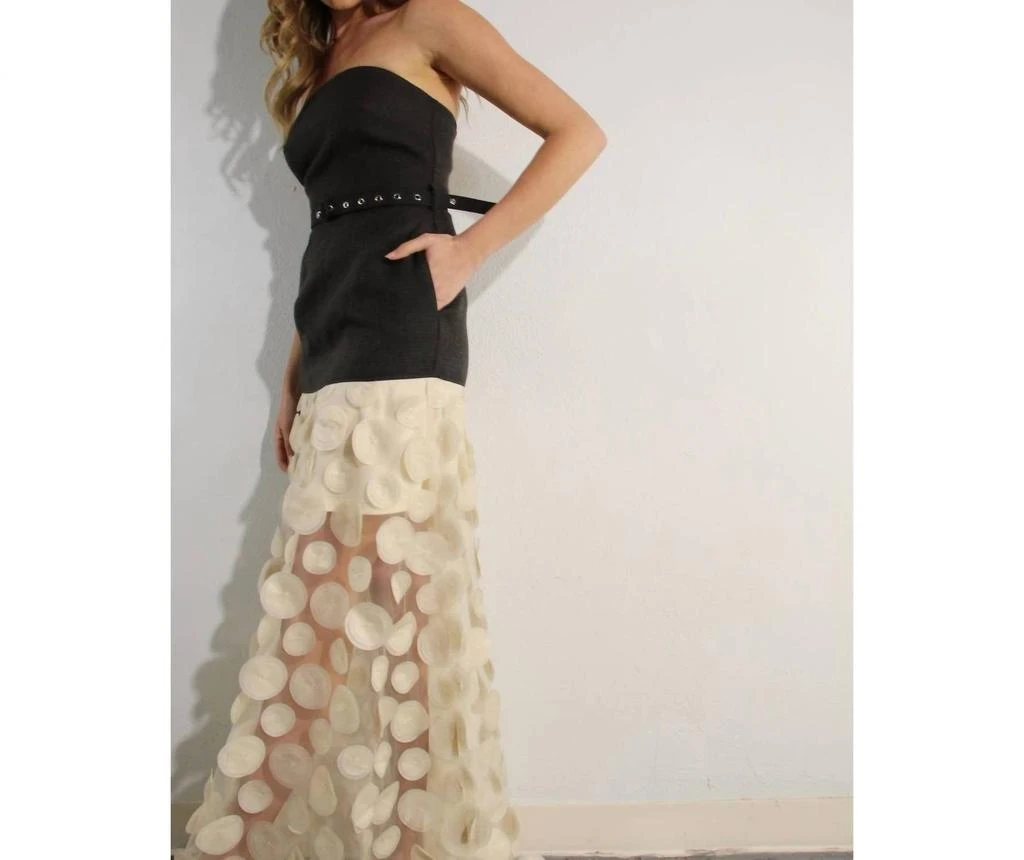 Mulla Mulla - Midnight Illusion Strapless Gown 3