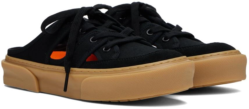 BOTH Black Paste Cut-Out Sneakers 4