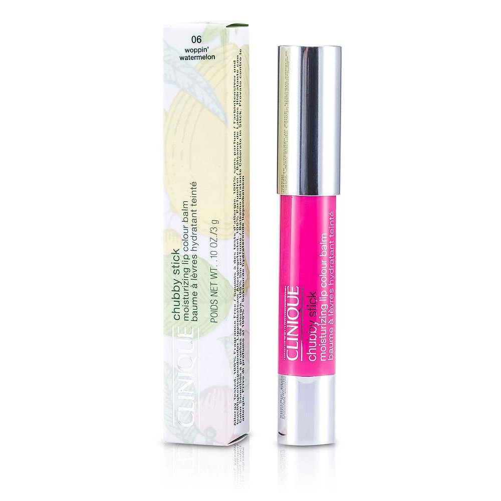 Clinique By  Chubby Stick Moisturizing Lip Colour Balm - # 06 Woppin' Watermelon  --3G/0.10Oz Women 1