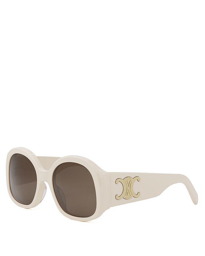 【送料&関税込】Celine Cl40292u Triomphe 57e Beige Sunglasse Celine Cl40292u Triomphe 57e Beige Sunglasses - Accessories