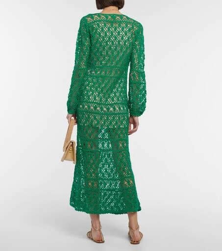ANNA KOSTUROVA Crochet cotton maxi dress 3