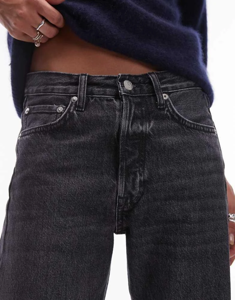 ARKET ARKET Snow straight leg jeans in washed grey 5