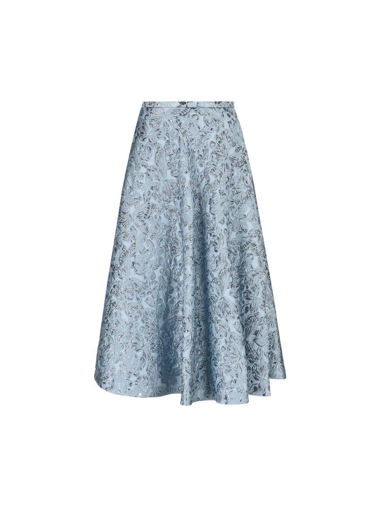 Gucci Gucci Butterflies Brocade Midi Skirt 1