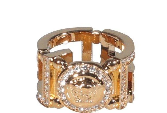 Versace Versace Chain Logo Ring 1