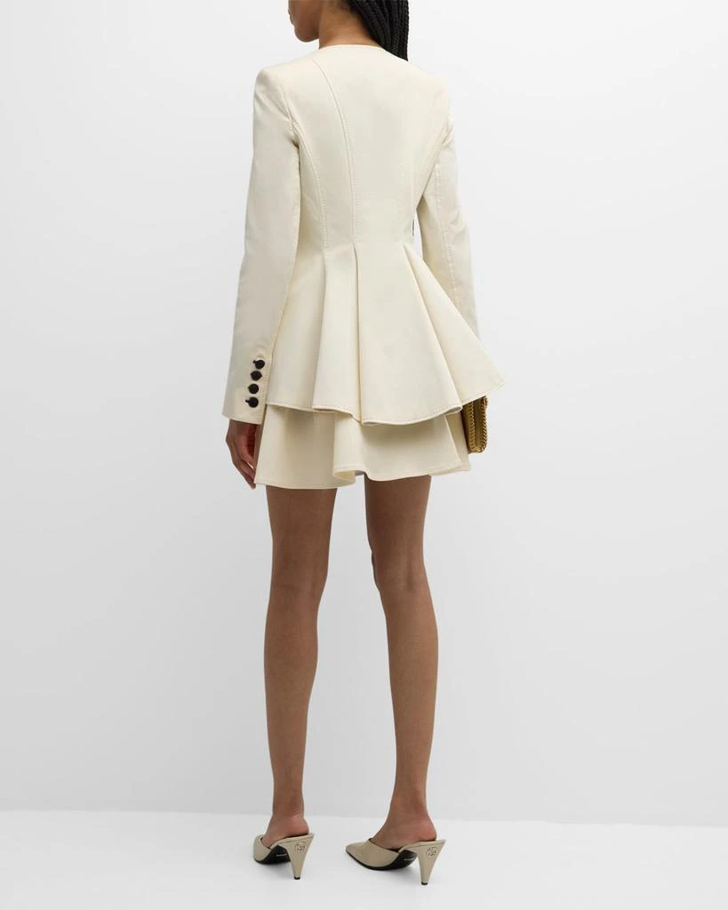 Jonathan Cohen Pintuck Mini Skirt 3