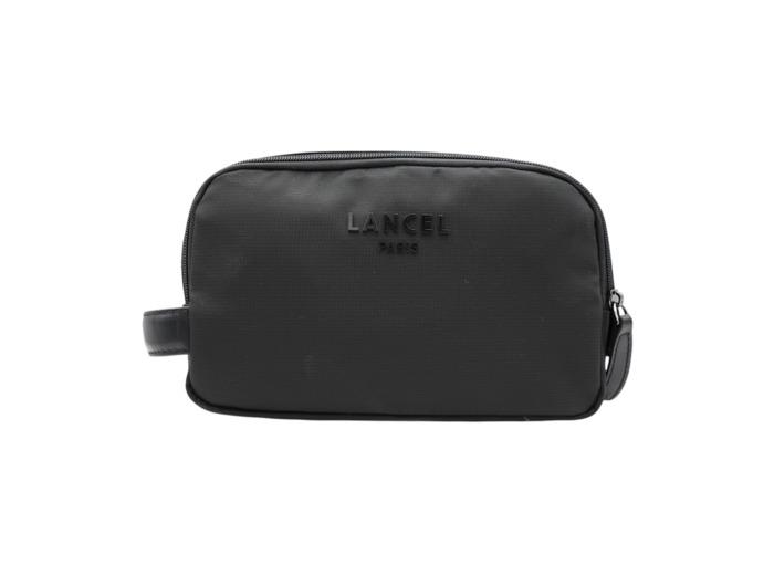 LANCEL Escale - Trousse De Toilette 2 Zip - Noir