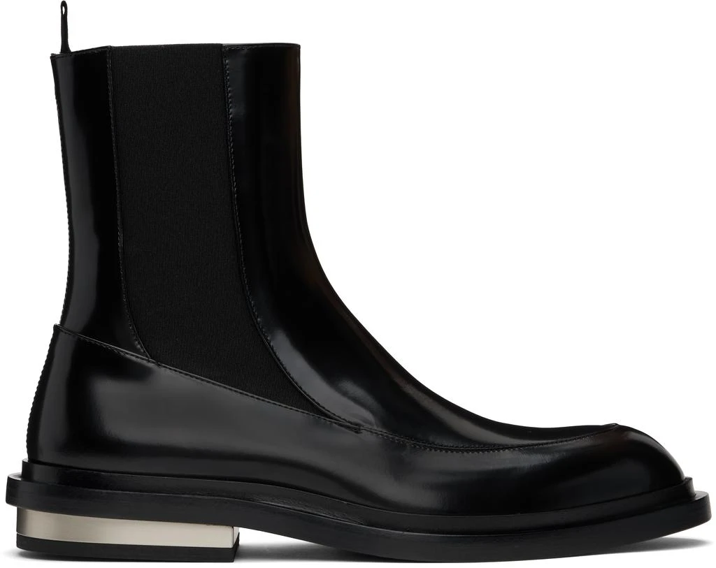 Jil Sander Black Ankle Chelsea Boots 1