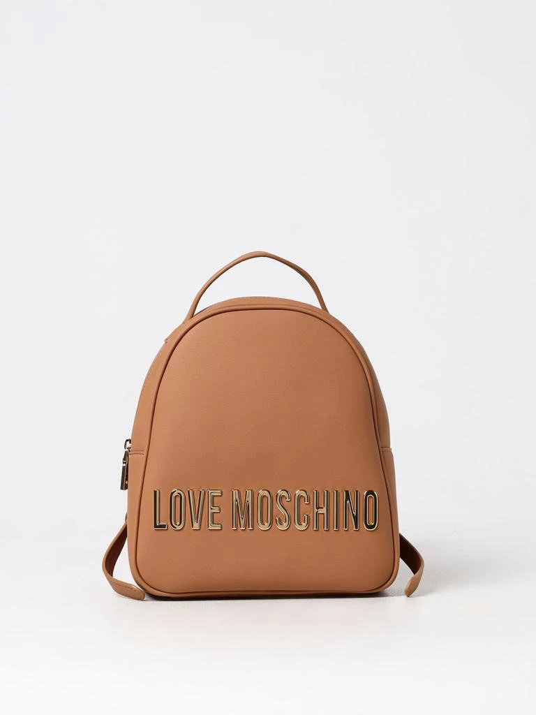 LOVE MOSCHINO Love Moschino backpack in synthetic leather with logo 1