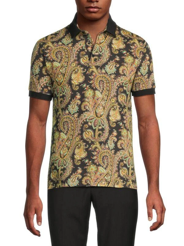 ETRO Roma Paisley Polo Shirt 1