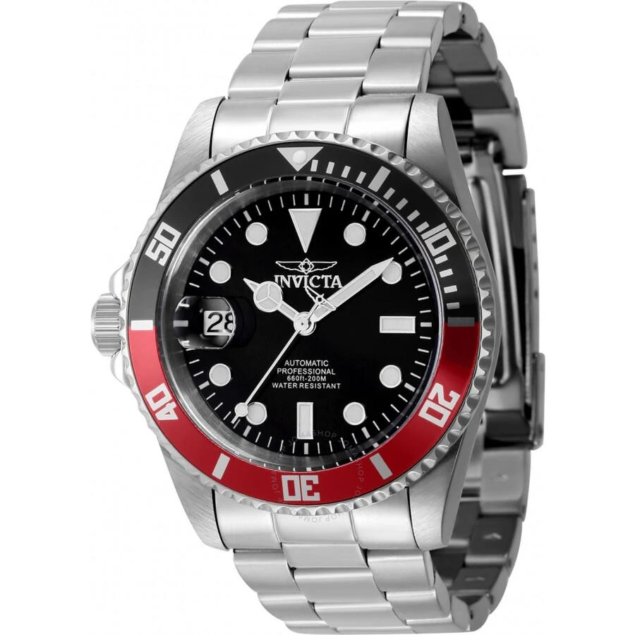 Invicta Pro Diver Automatic Black Dial Coke Bezel Lefty Men's Watch 43978 1