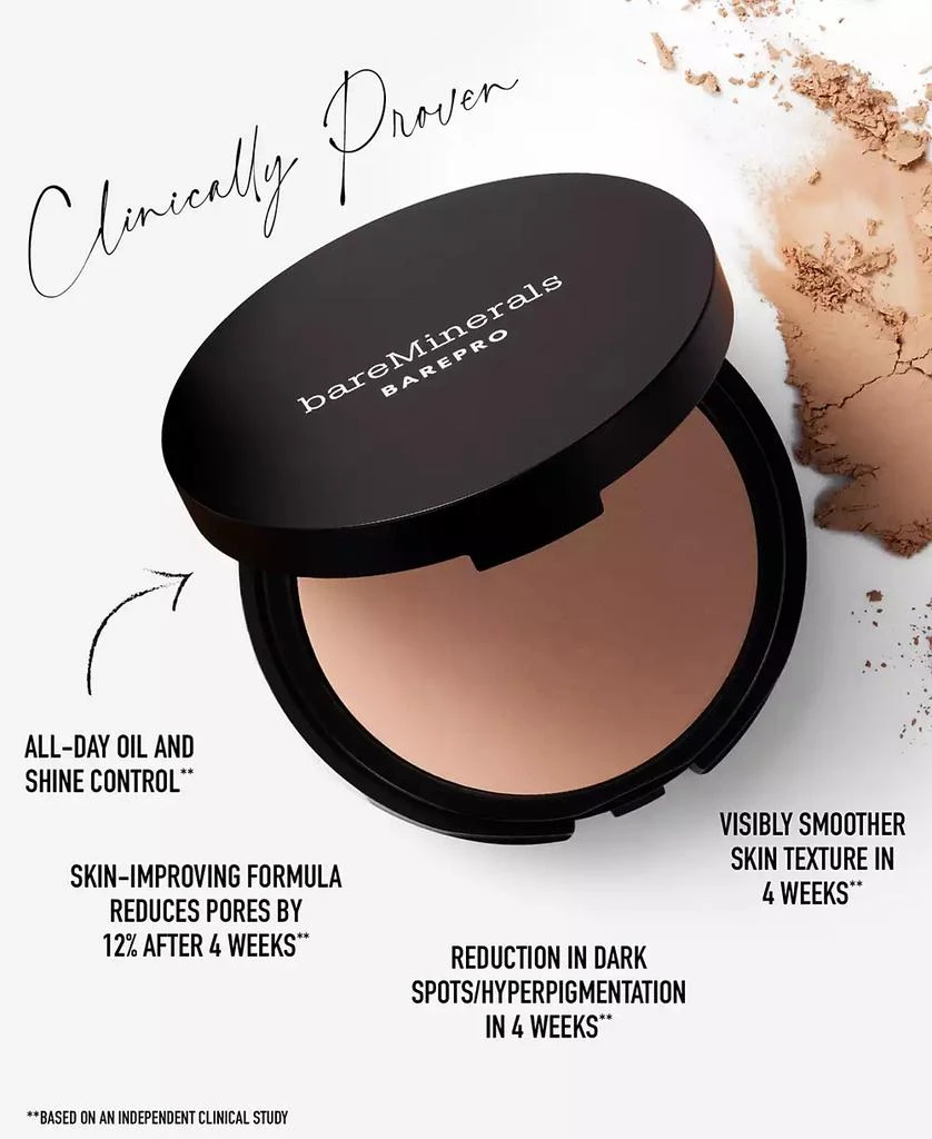 BareMinerals BAREPRO® 24HR Skin Perfecting Talc-Free Matte Powder Foundation 3