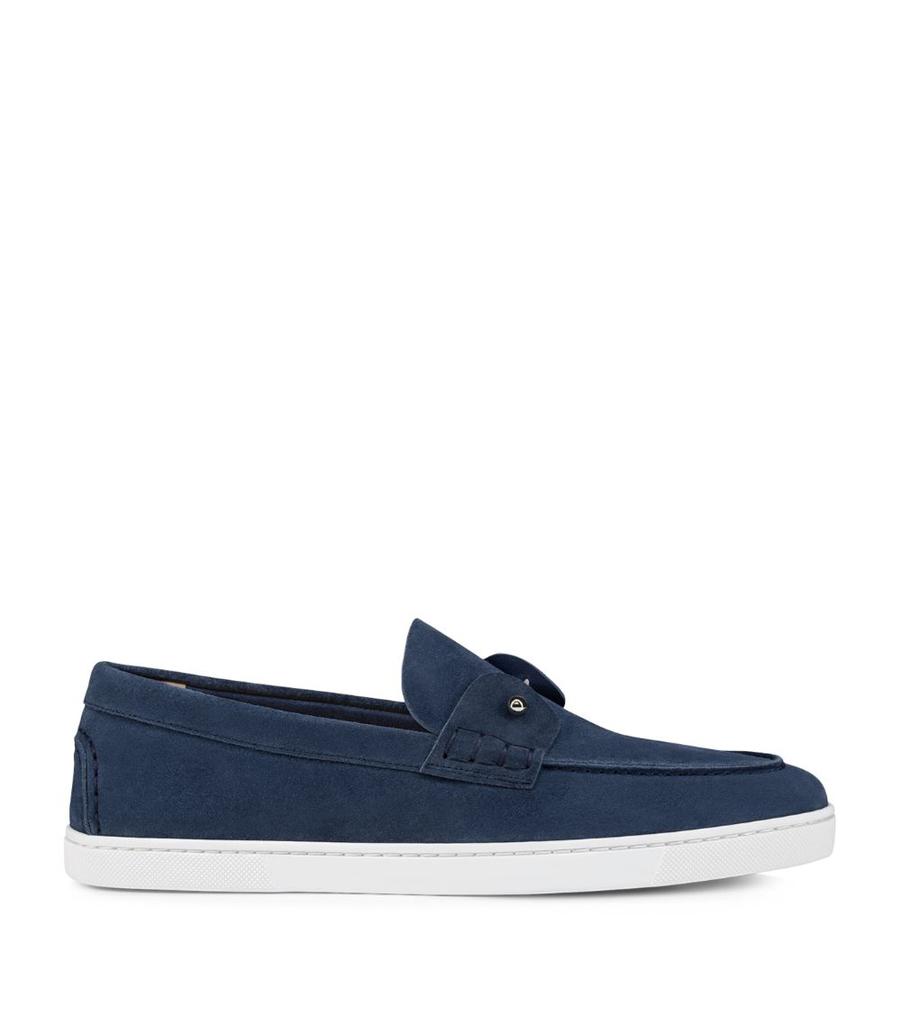 Christian Louboutin Chambeliboat Suede Loafers - Business