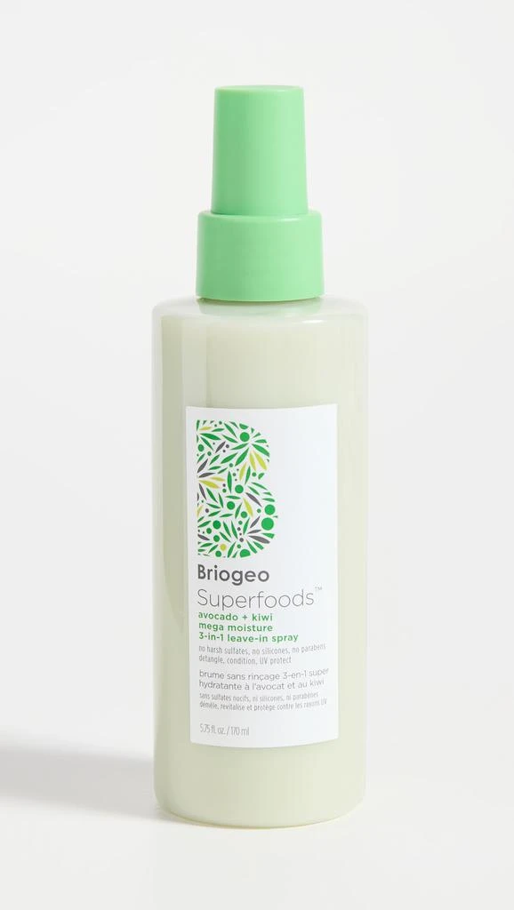 Briogeo Avocado + Kiwi Mega Moisture 3-in-1 Leave-In Spray 1