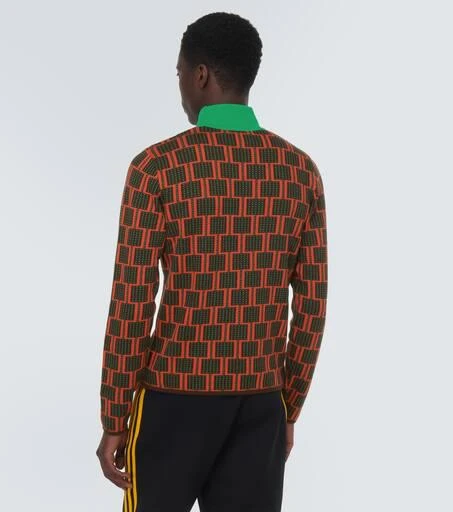 Adidas x Wales Bonner jacquard knit turtleneck 4