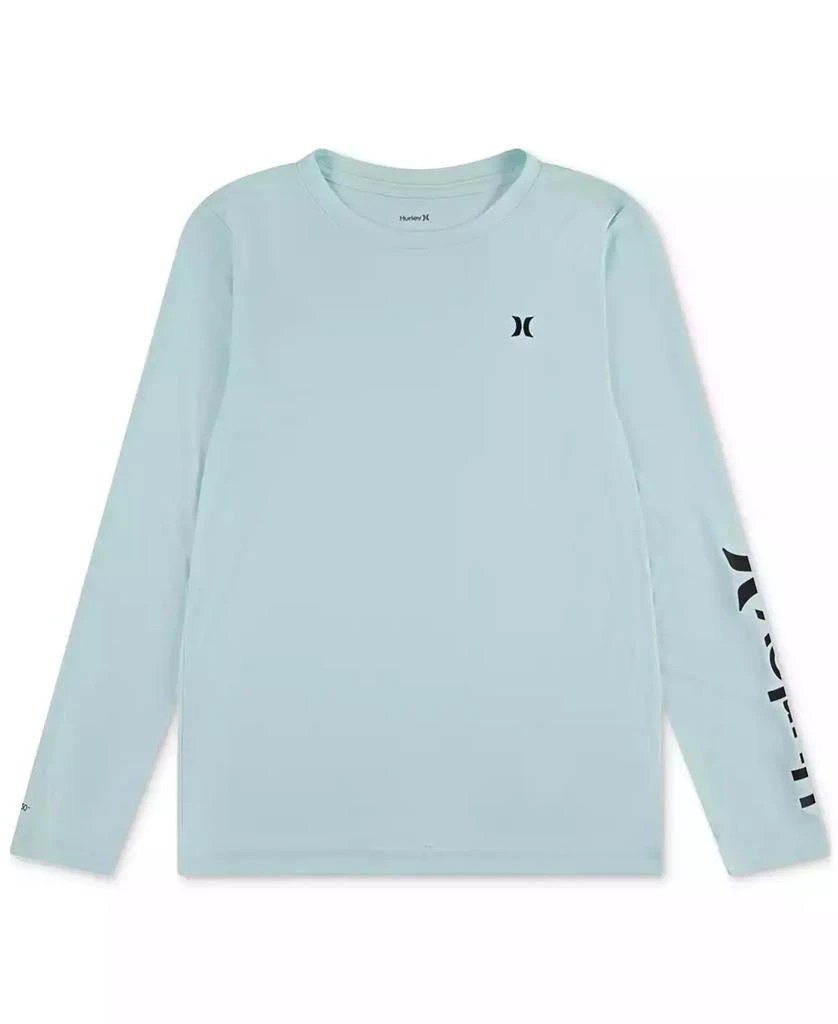 Hurley Big Boys Icon UPF 50+ Long-Sleeve T-Shirt 1