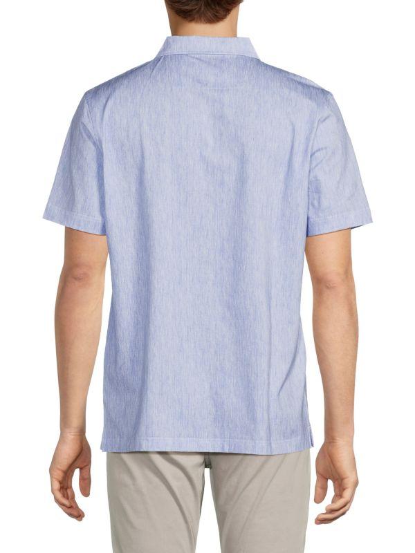 BUGATCHI Victor Self-Design Polo