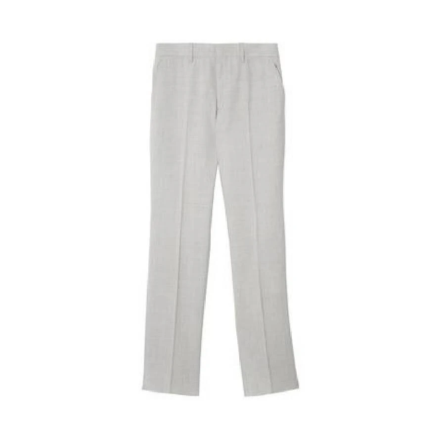 Burberry Burberry Straight Leg Tailored Wool Trousers, Brand Size 56 (Waist Size 39")