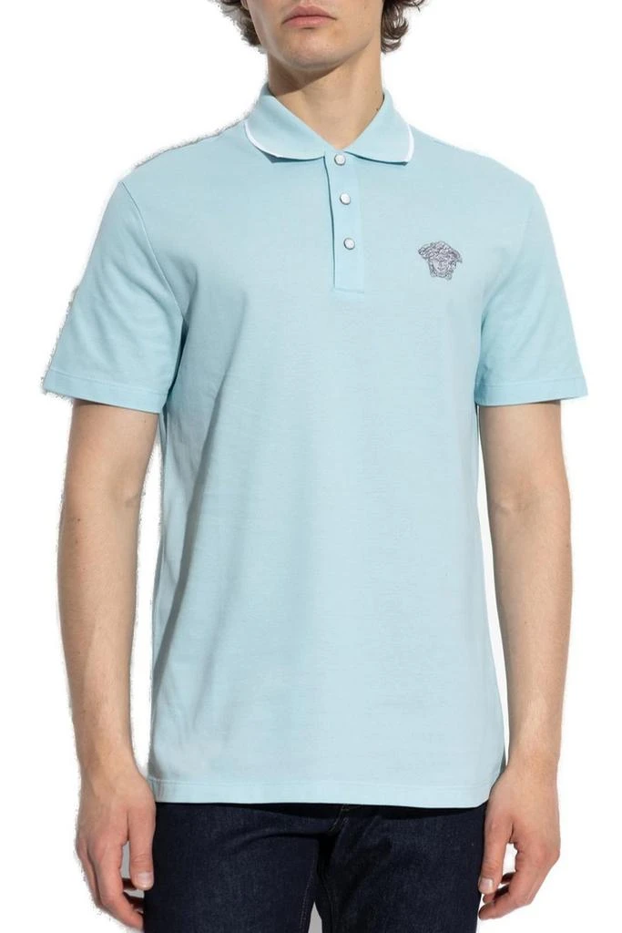 Versace Versace Medusa Head Short-Sleeved Polo Shirt 2