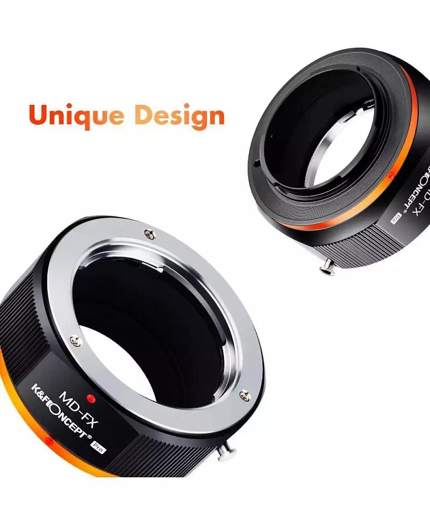 K&F Concept M15115 Minolta MD/MC Lenses to Fujifilm X Lens Adapter Ring 6