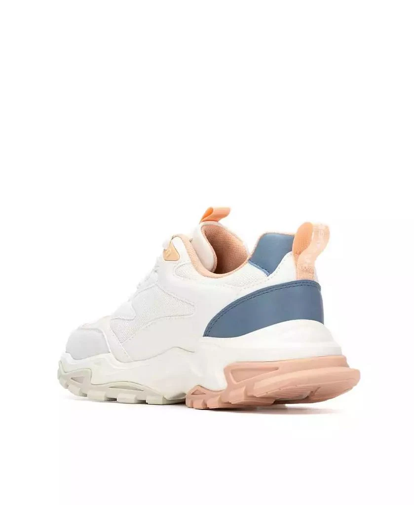 XTI Women
s Refresh Collection Casual Lace-Up Sneakers 4