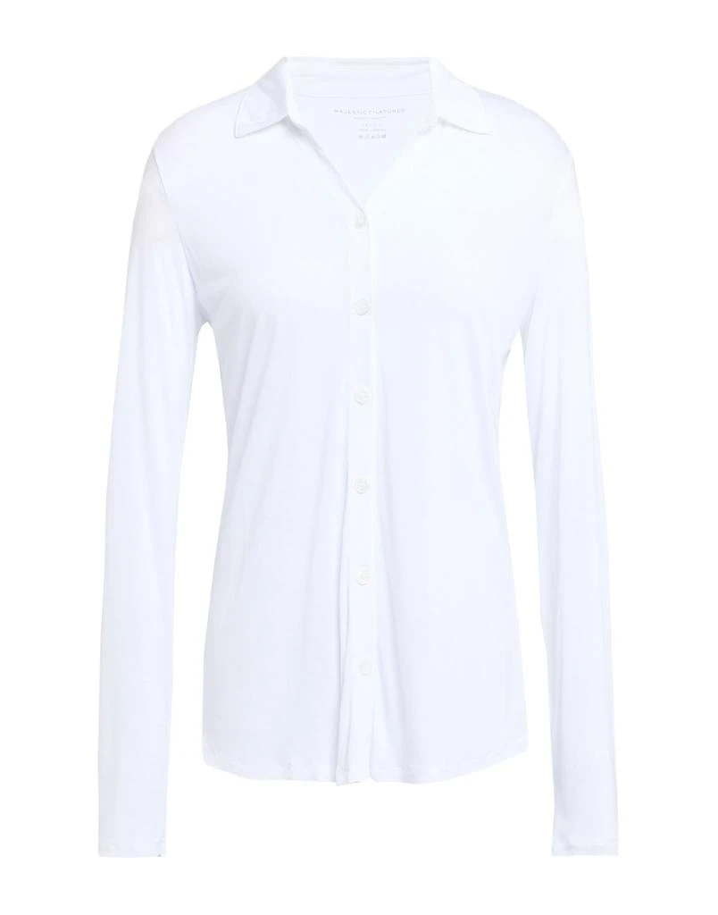 MAJESTIC FILATURES Solid color shirts & blouses 1