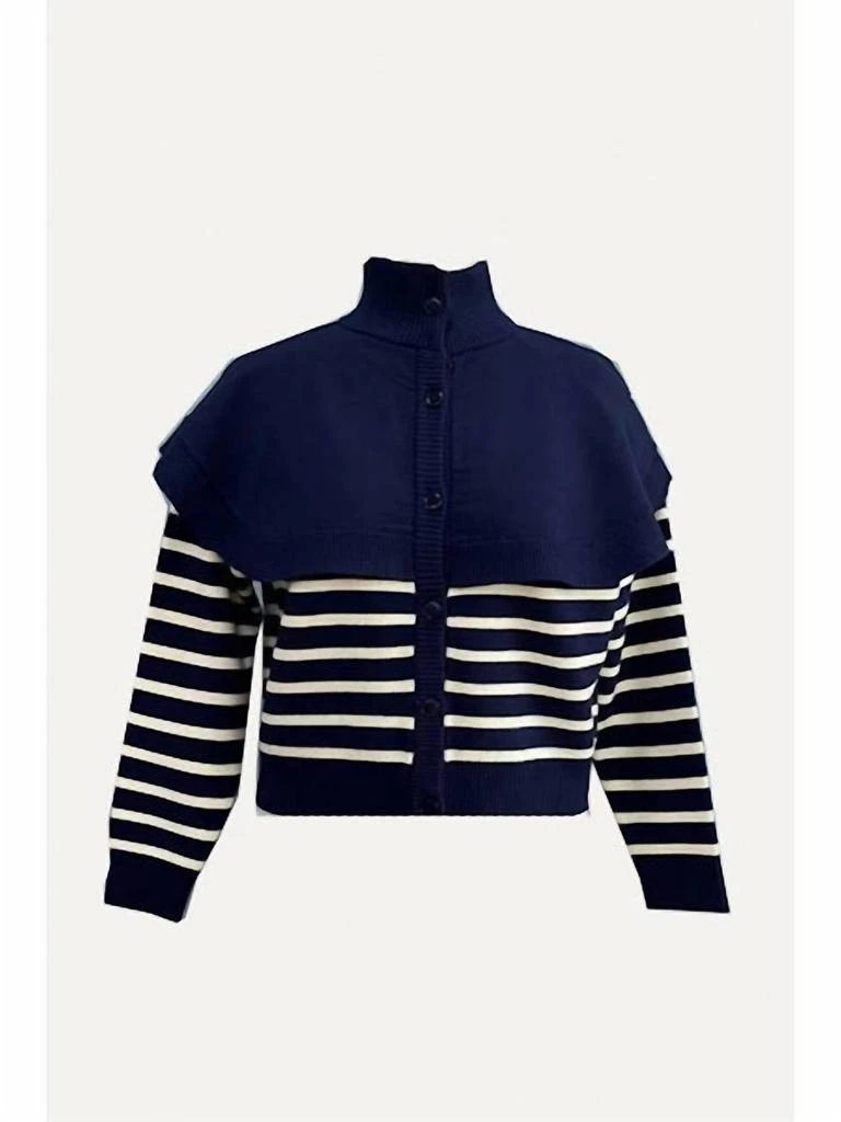 Le Mont Saint Michel Le Mont Saint Michel - Gequin Cape Cardigan 2