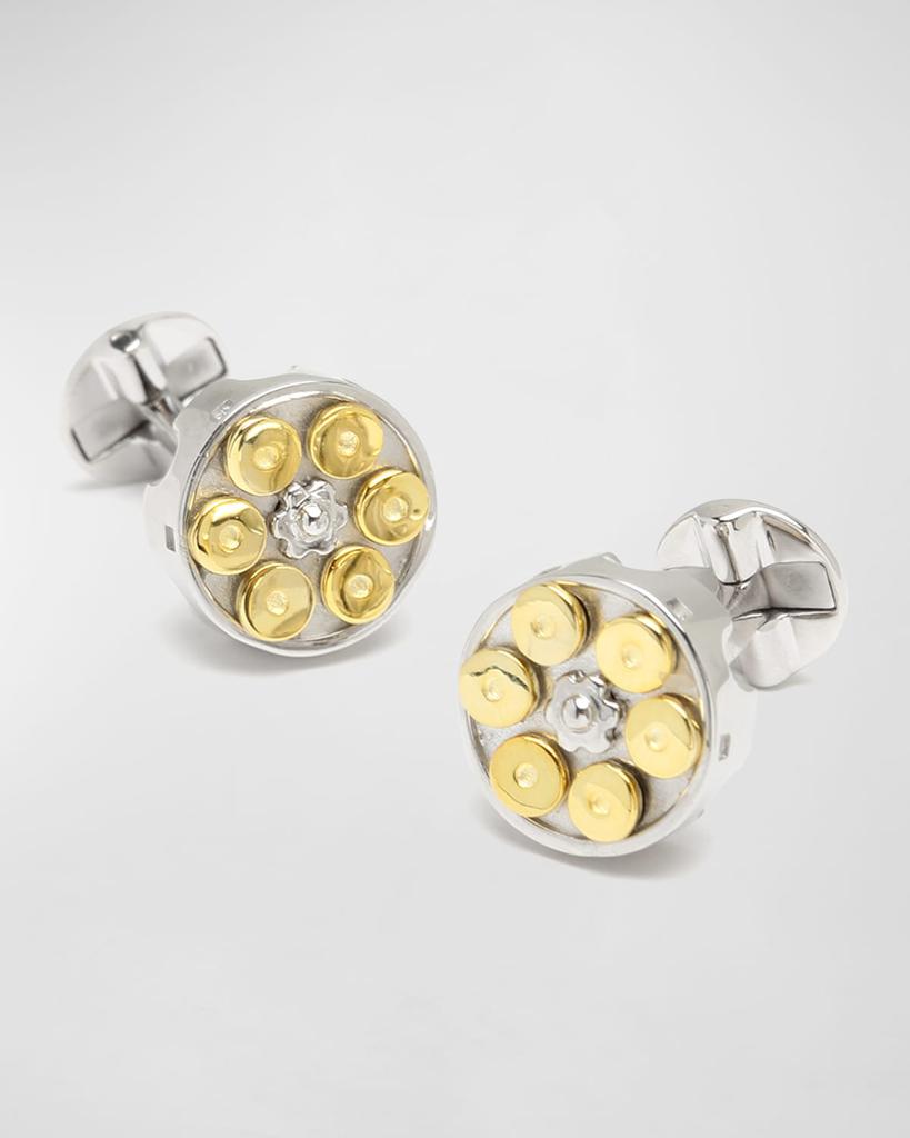 Cufflinks Inc. Two-Tone Revolver Cufflinks