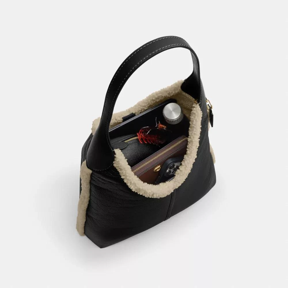 Coach Brooklyn Shoulder Bag 39 In Shearling 6