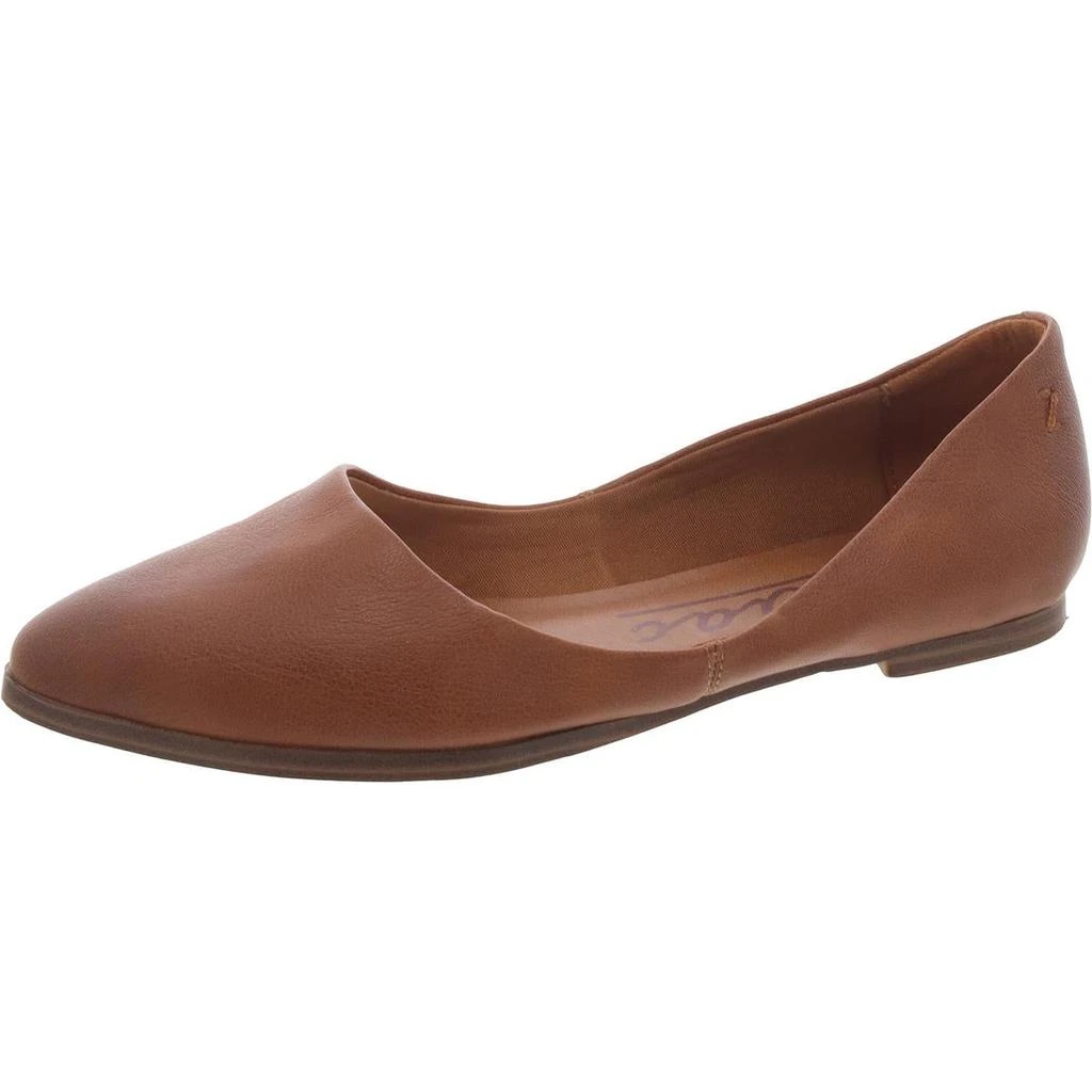 ZODIAC Hill 2 Womens Faux Leather Slip-On Ballet Flats 4
