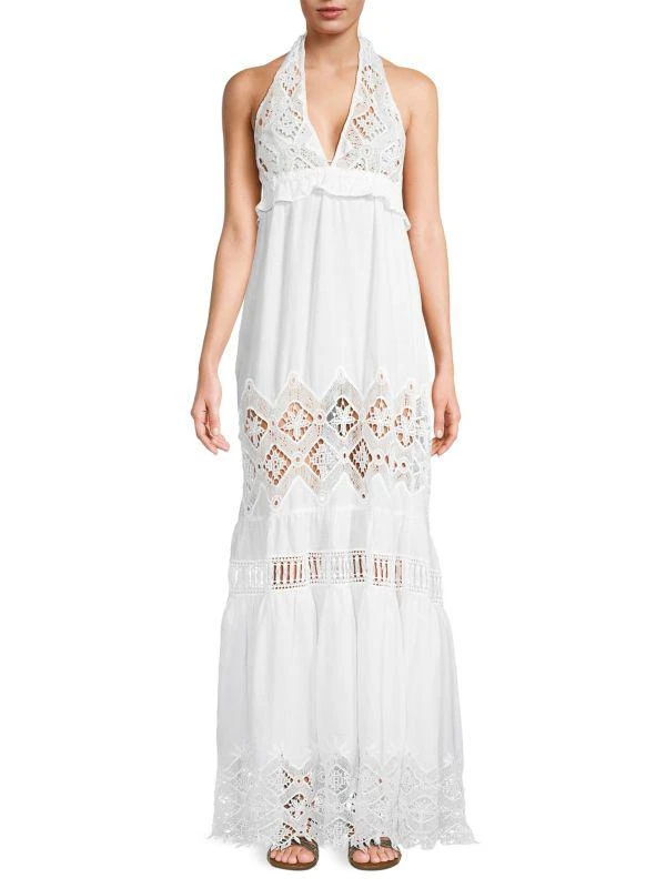 Ramy Brook Aviana Lace Maxi Dress 1